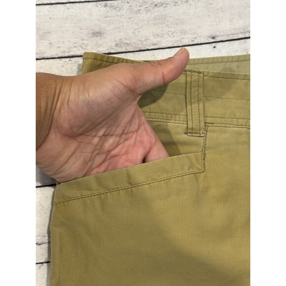 KUHL Mens Cargo Hiking Shorts Sz 36 Brown Khaki Vintage Patina Dye Trail Outdoor - Picture 5 of 16